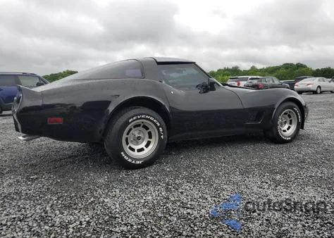 1981 Chevrolet Corvette из США, поврежденный, VIN 1G1AY8763BS401984